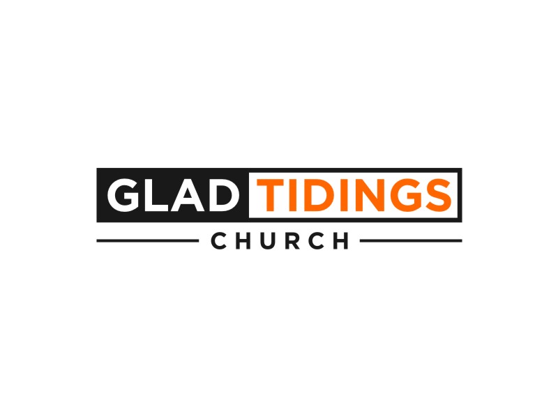 Glad Tidings Church logo design by Artomoro