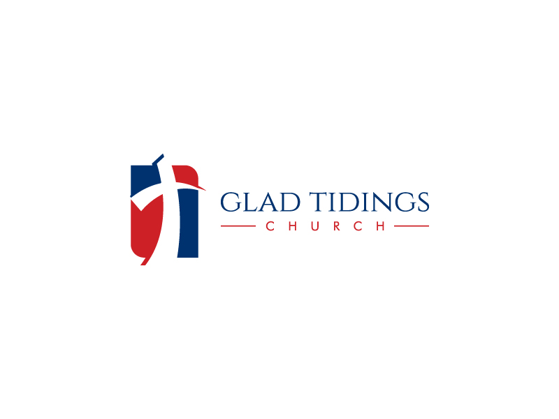 Glad Tidings Church logo design by pencilhand