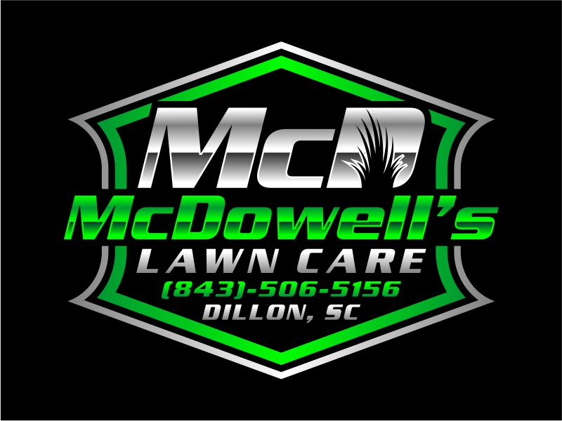 McDowell’s lawn care logo design by Al-fath