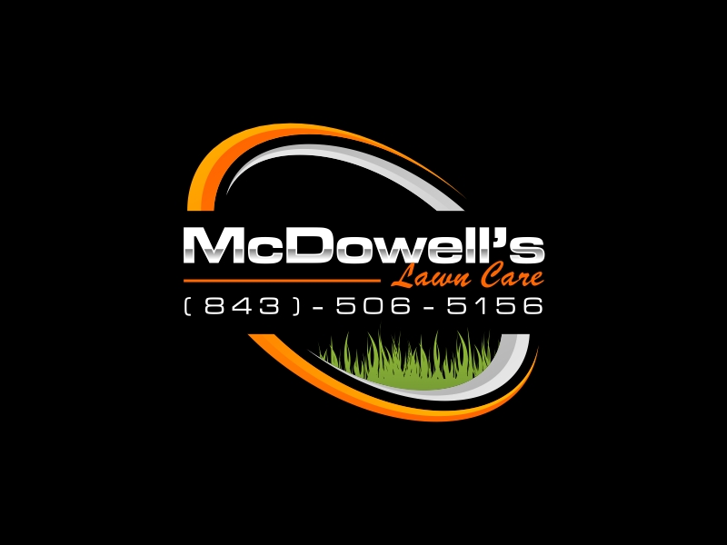 McDowell’s lawn care logo design by scolessi