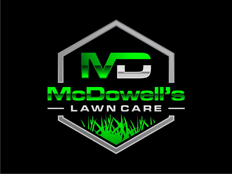 McDowell’s lawn care logo design by garam