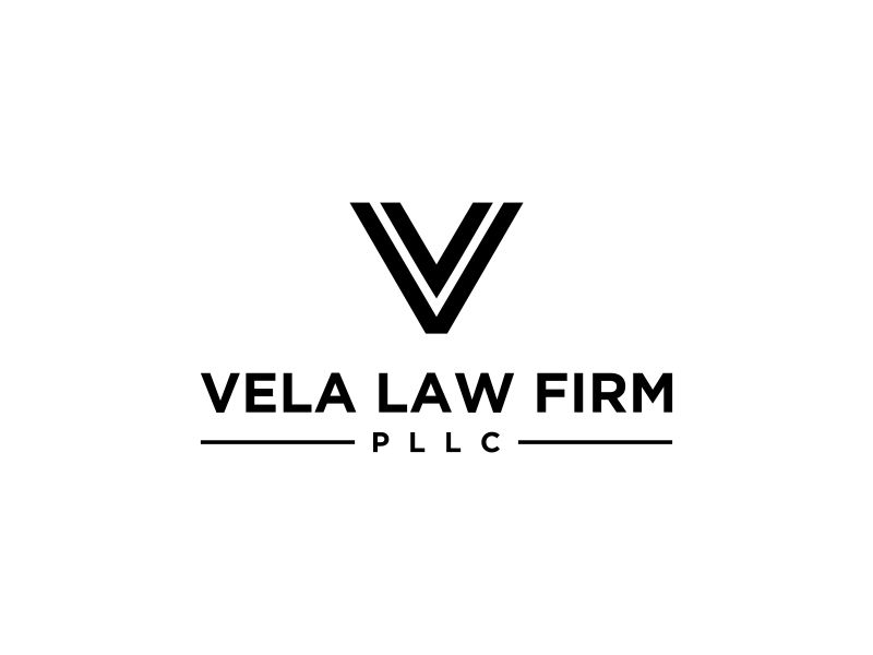VELA LAW FIRM, PLLC logo design by zegeningen