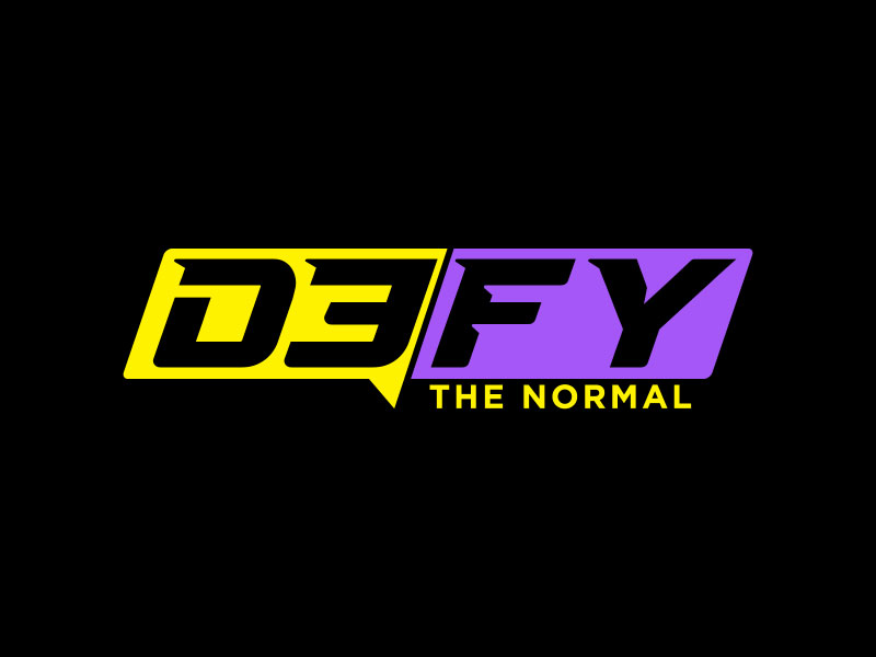 Defy the normal logo design by TMaulanaAssa