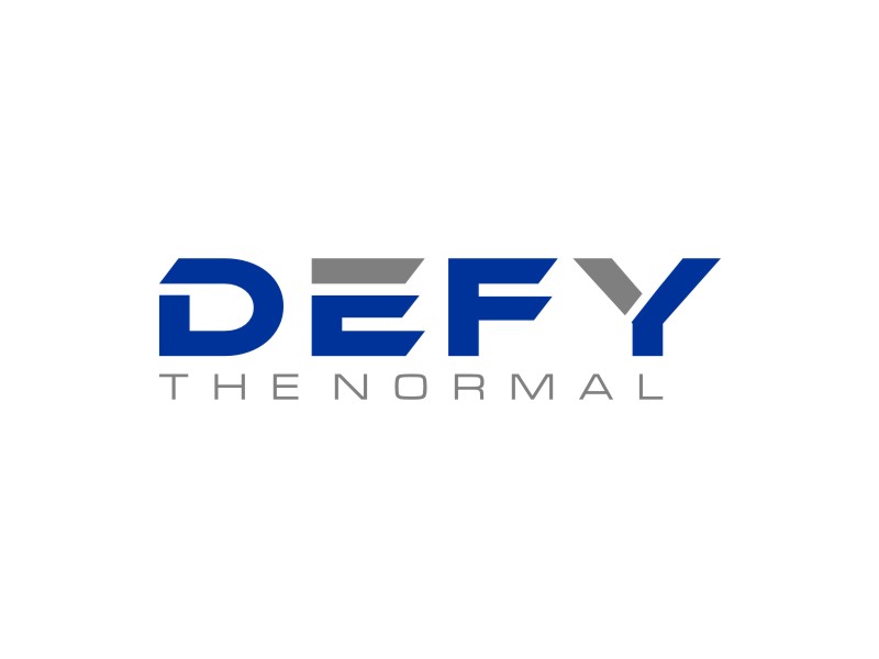 Defy the normal logo design by Artomoro