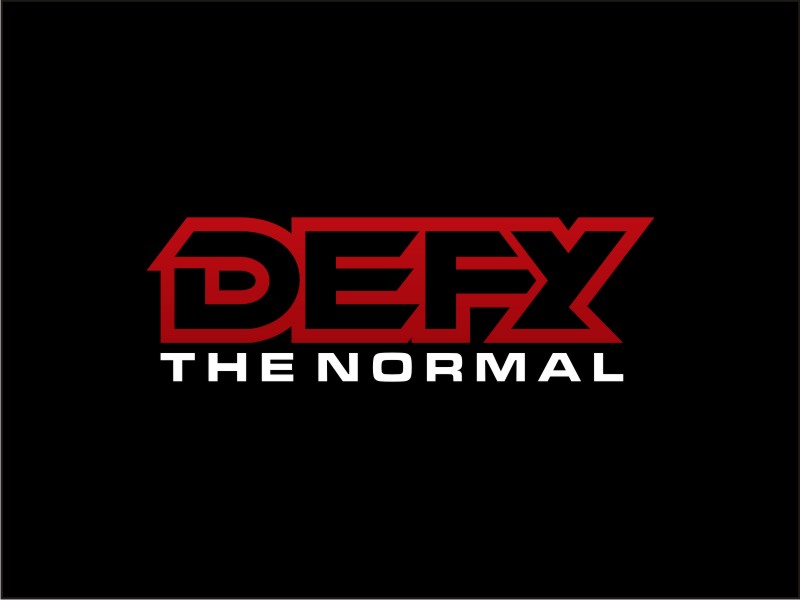 Defy the normal logo design by MieGoreng