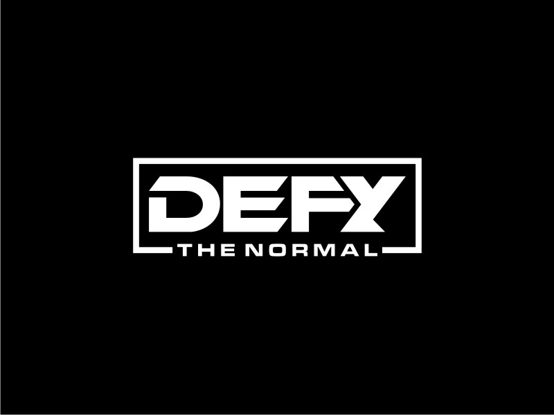 Defy the normal logo design by MieGoreng