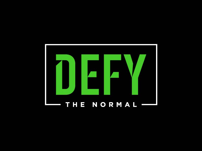 Defy the normal logo design by jafar