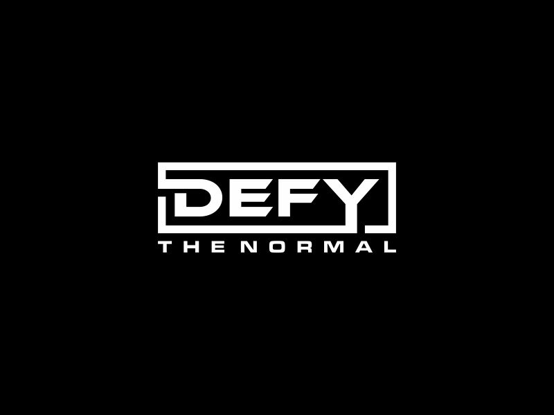 Defy the normal logo design by glasslogo