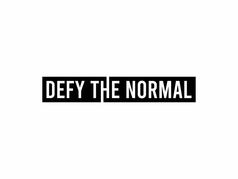 Defy the normal logo design by ora_creative