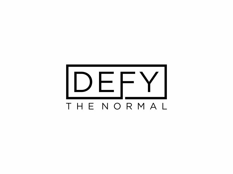 Defy the normal logo design by ora_creative