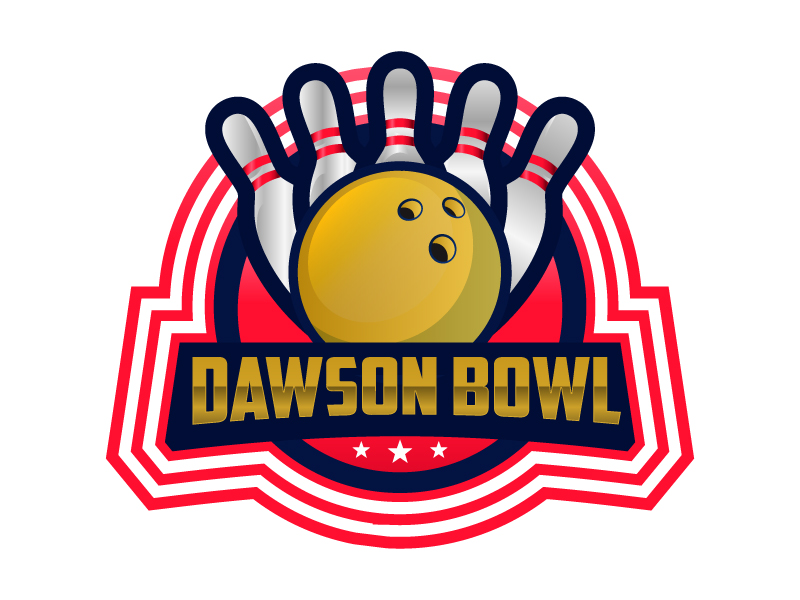 Dawson Bowl logo design by yondi