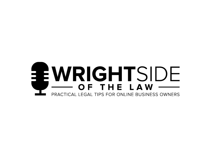 Wright Side of the Law logo design by jonggol