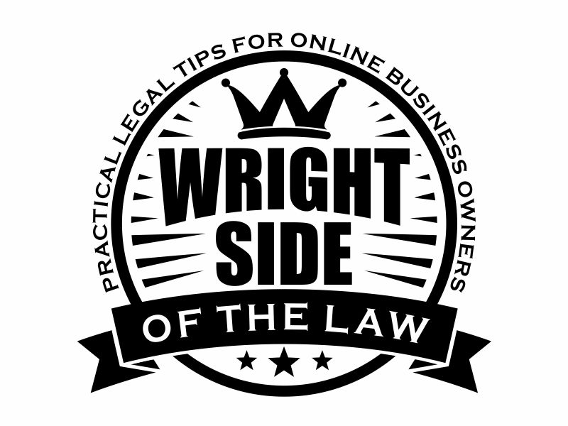 Wright Side of the Law logo design by agus
