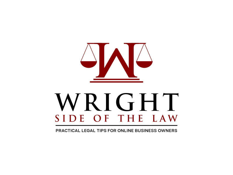 Wright Side of the Law logo design by ingepro