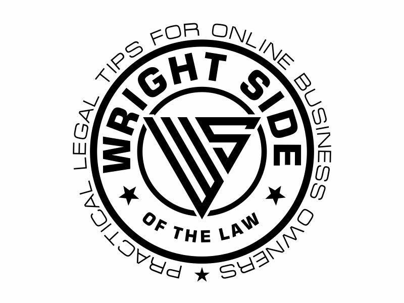 Wright Side of the Law logo design by agus