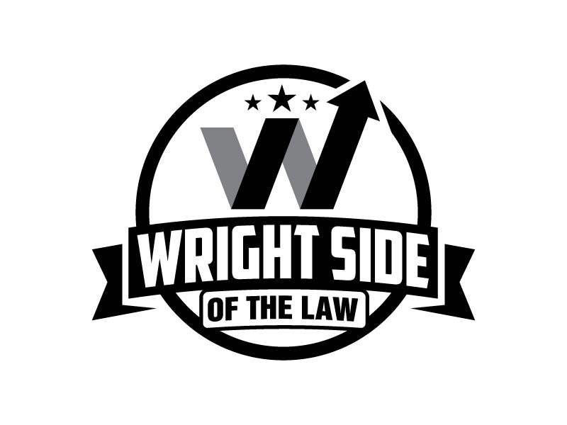 Wright Side of the Law logo design by Andri