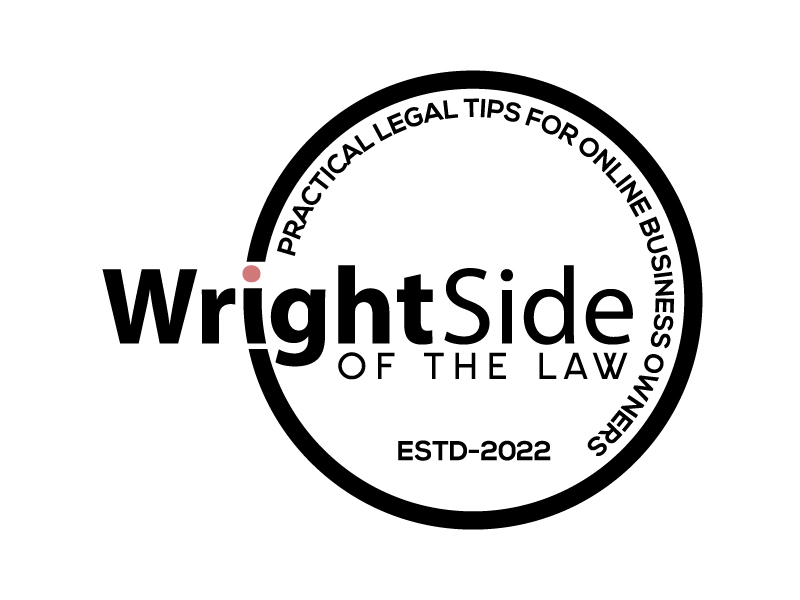 Wright Side of the Law logo design by subrata