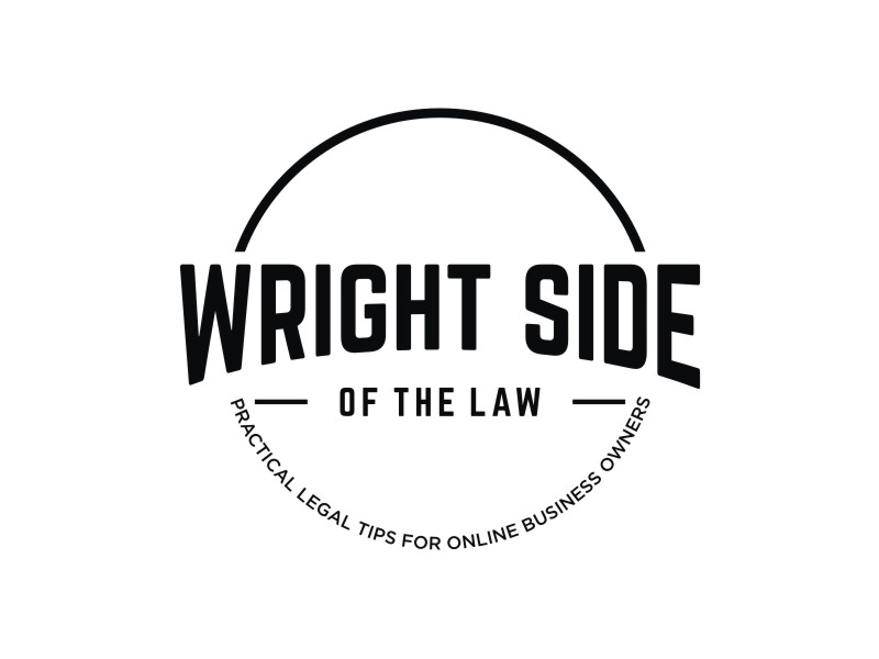Wright Side of the Law logo design by ArRizqu