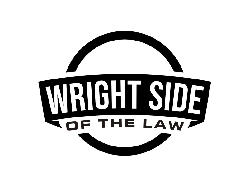 Wright Side of the Law logo design by mutafailan