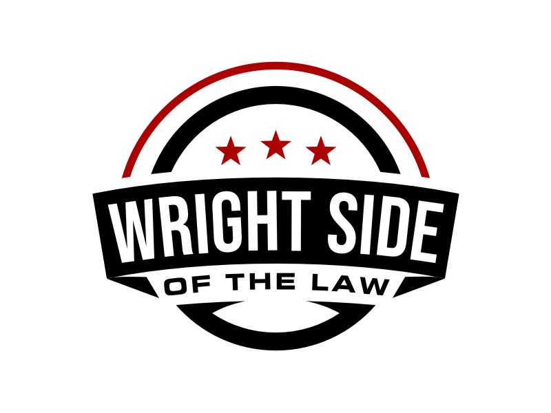 Wright Side of the Law logo design by mutafailan