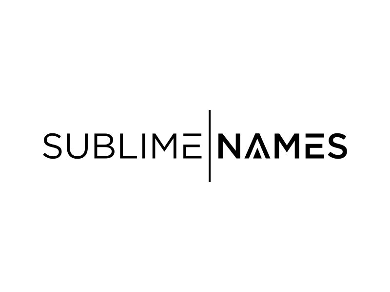Sublime Names logo design by Rossee