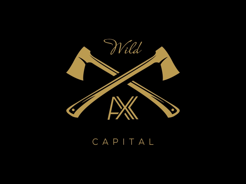 Wild AX Capital logo design by xevair god