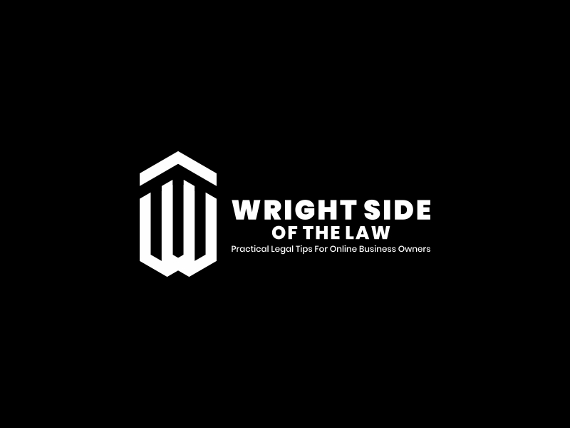 Wright Side of the Law logo design by Andri Herdiansyah