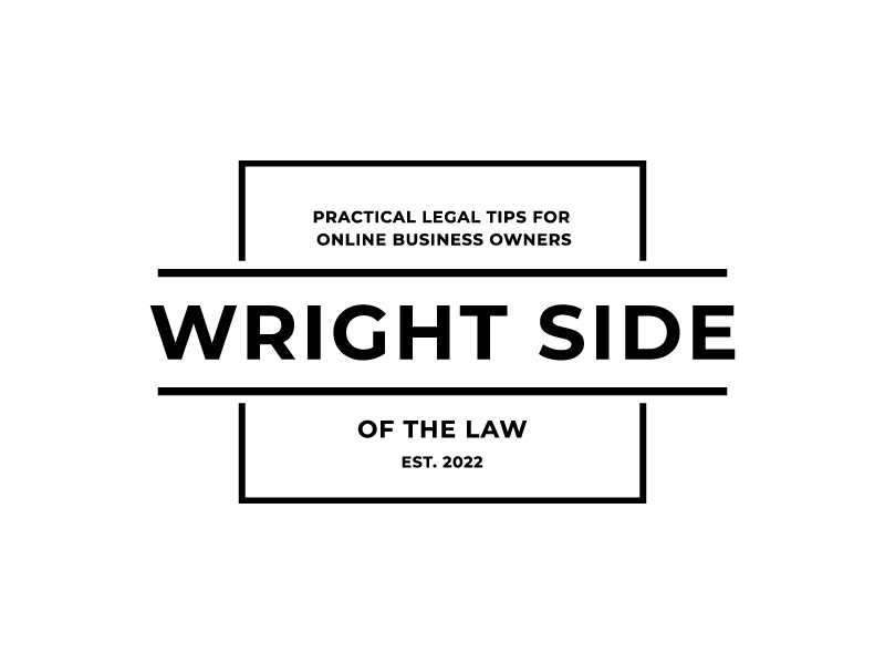 Wright Side of the Law logo design by Sami Ur Rab