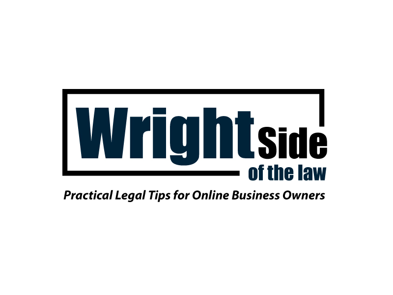 Wright Side of the Law logo design by PRN123