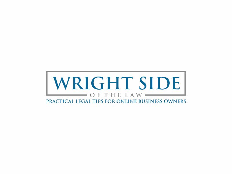Wright Side of the Law logo design by ora_creative