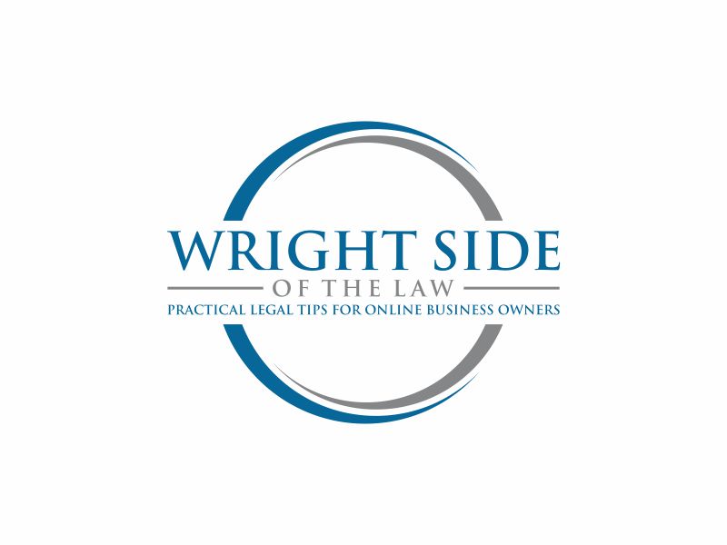 Wright Side of the Law logo design by ora_creative