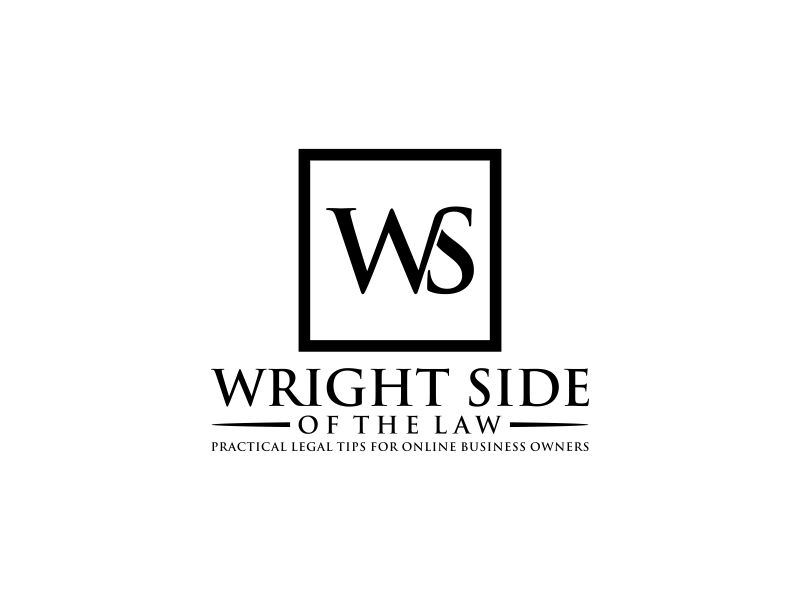 Wright Side of the Law logo design by Gedibal