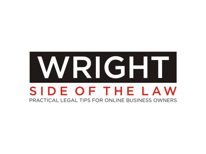 Wright Side of the Law logo design by carman