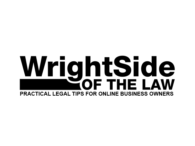 Wright Side of the Law logo design by MarkindDesign