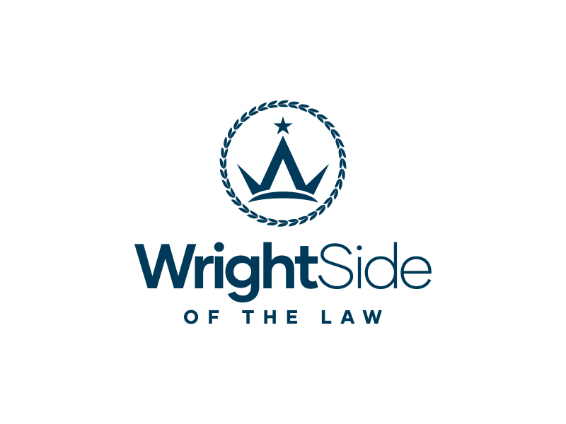 Wright Side of the Law logo design by cikiyunn