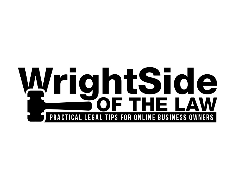 Wright Side of the Law logo design by MarkindDesign