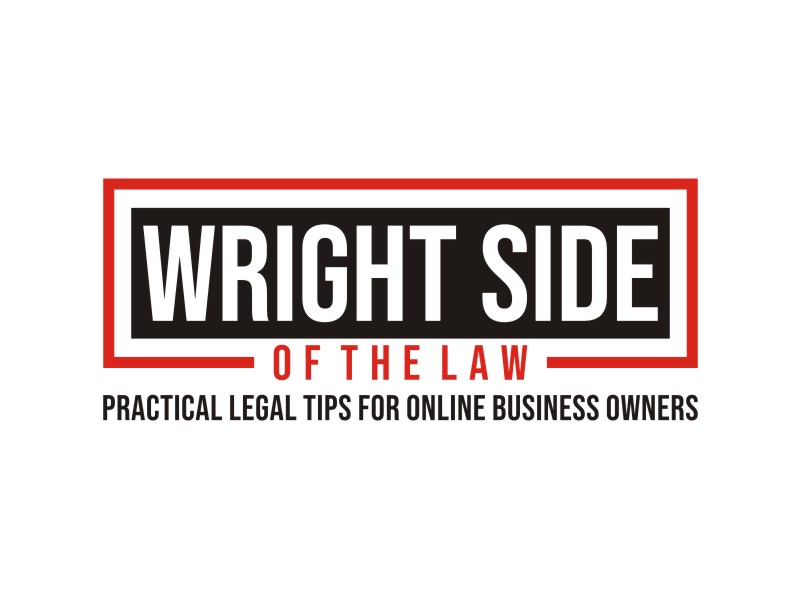 Wright Side of the Law logo design by carman