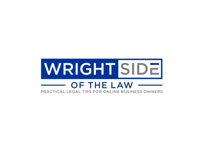 Wright Side of the Law logo design by tejo