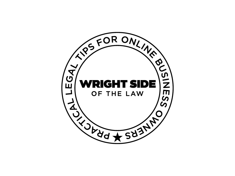 Wright Side of the Law logo design by Farencia
