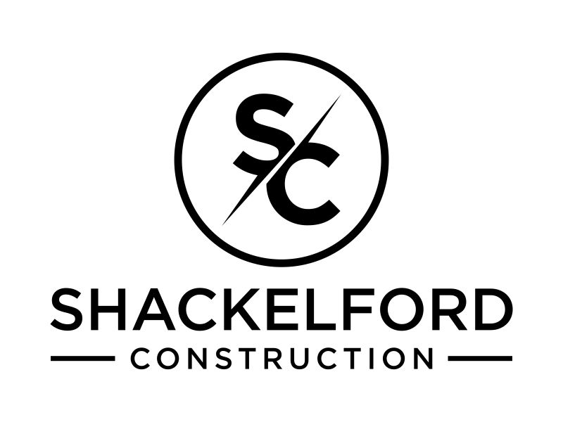 SHACKELFORD CONSTRUCTION logo design by dewipadi
