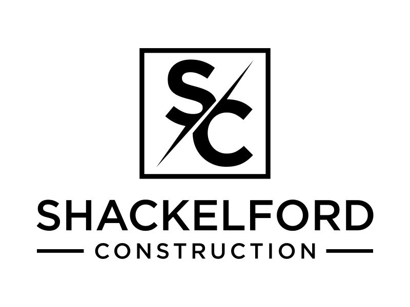 SHACKELFORD CONSTRUCTION logo design by dewipadi