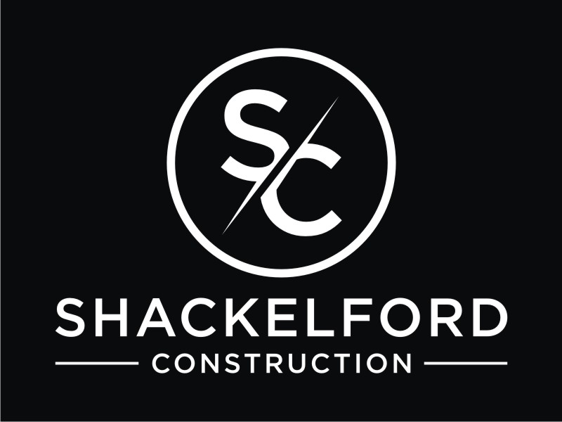 SHACKELFORD CONSTRUCTION logo design by KQ5
