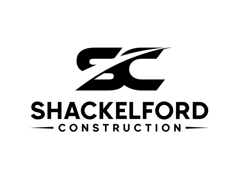SHACKELFORD CONSTRUCTION logo design by Dakon