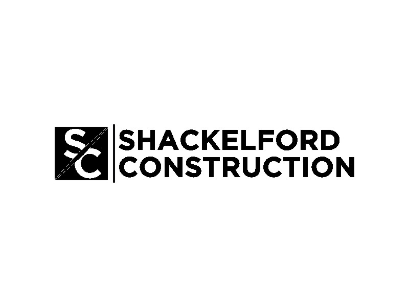 SHACKELFORD CONSTRUCTION logo design by Diancox