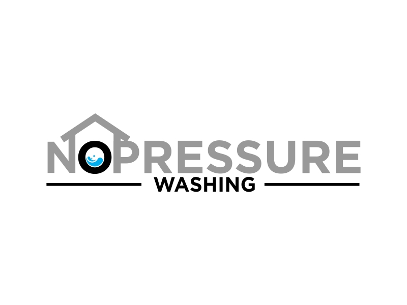 No Pressure Washing logo design by RIFQI