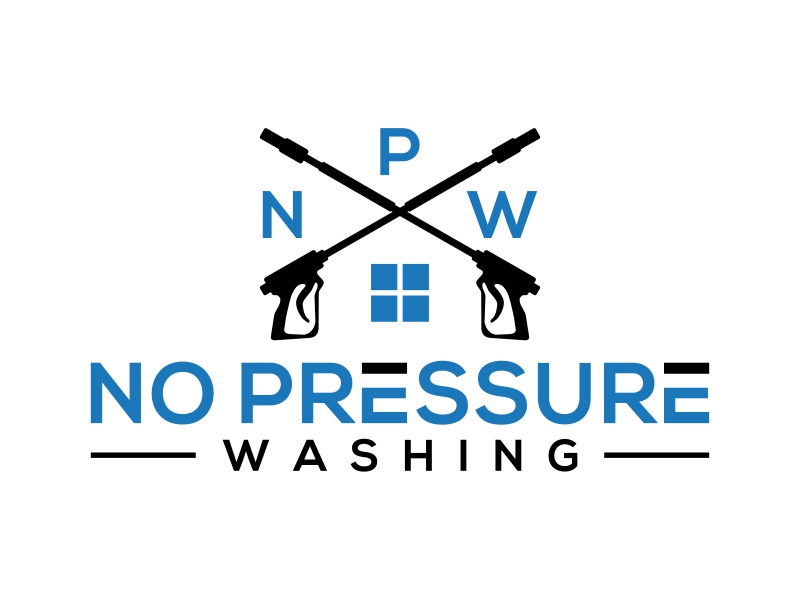 No Pressure Washing logo design by Al-fath