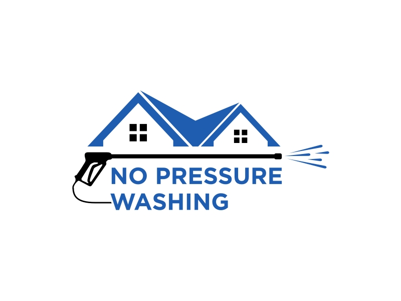 No Pressure Washing logo design by GemahRipah