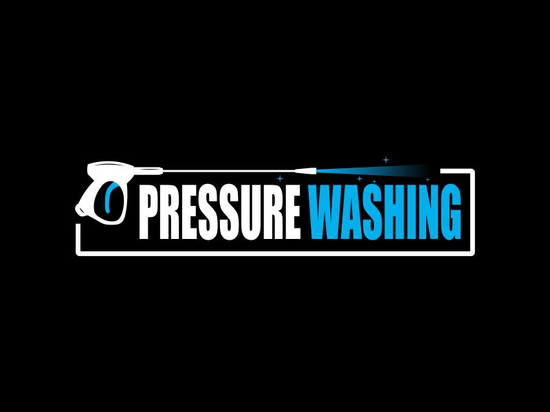 No Pressure Washing logo design by InitialD