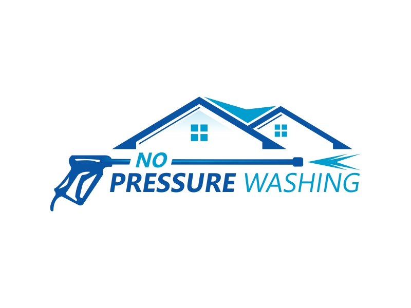 No Pressure Washing logo design by thiotadj