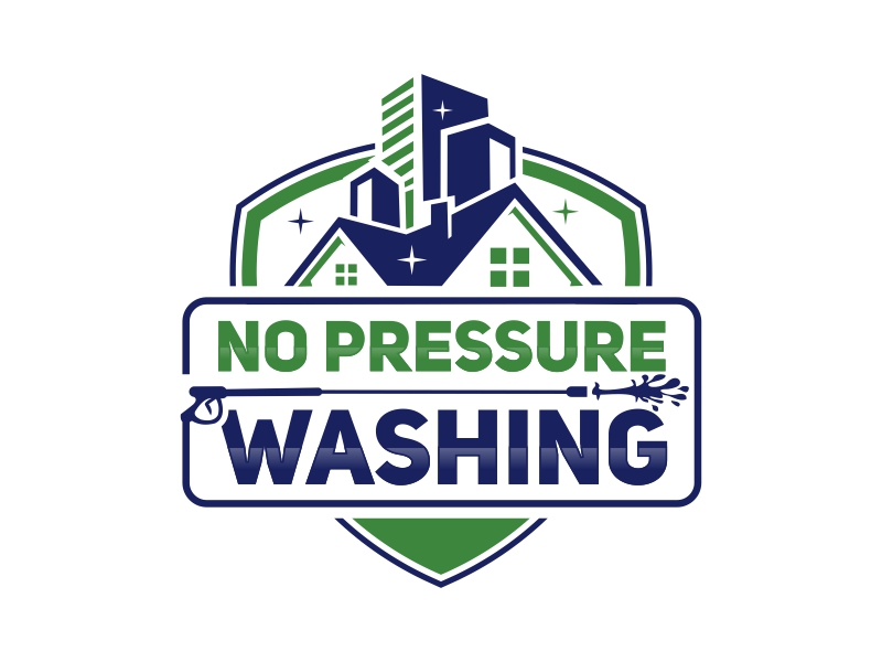 No Pressure Washing logo design by widhidhei99